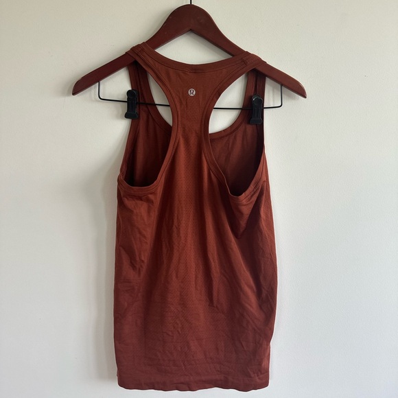 Dark orange lululemon tank top - Picture 1 of 8